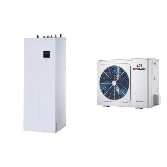 Sinclair yukon all in one hőszivattyú 10kw