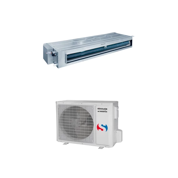 Sinclair légcsatornás  beltéri és kültéri szett 5,0kw