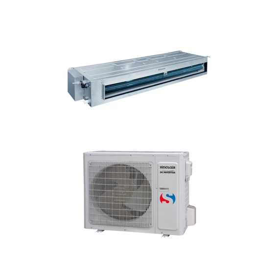 Sinclair légcsatornás  beltéri és kültéri szett 8,5kw